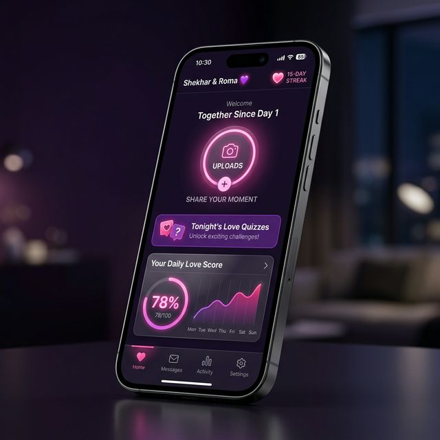 LoveSync App Interface